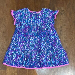 Vineyard Vines Blue and Pink Kids Casual Dress